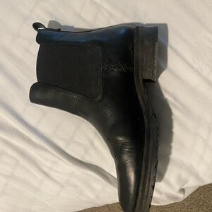 Chelsea boots only worn twice. Runs on the bigger size